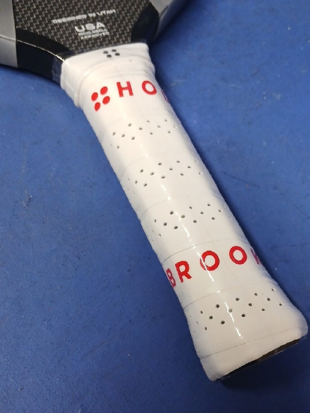 Holbrook Pro-Series Aero-T Pickleball Paddle Metallic Poly x Carbon New - Picture 4 of 9